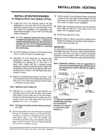 Предварительный просмотр 21 страницы Regency P36-LP Owners & Installation Manual