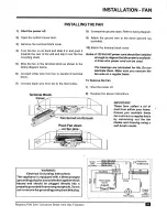 Предварительный просмотр 31 страницы Regency P36-LP Owners & Installation Manual