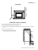 Предварительный просмотр 11 страницы Regency P36-LP10 Owners & Installation Manual