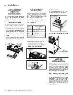 Предварительный просмотр 16 страницы Regency P36-LP10 Owners & Installation Manual