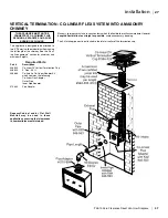 Предварительный просмотр 27 страницы Regency P36-LP10 Owners & Installation Manual