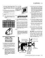 Предварительный просмотр 31 страницы Regency P36-LP10 Owners & Installation Manual