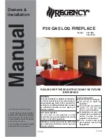 Regency P36-LPG5 Owners & Installation Manual preview