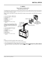 Предварительный просмотр 11 страницы Regency P36-LPG5 Owners & Installation Manual