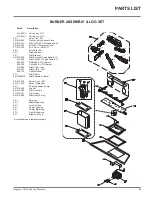 Предварительный просмотр 33 страницы Regency P36-LPG5 Owners & Installation Manual