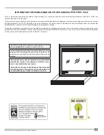 Предварительный просмотр 3 страницы Regency P36-NG4 Owners & Installation Manual