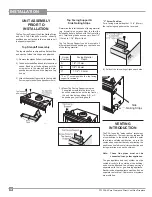 Предварительный просмотр 18 страницы Regency P36-NG4 Owners & Installation Manual