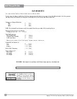 Предварительный просмотр 12 страницы Regency P36D-1 Owners & Installation Manual