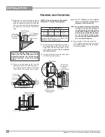 Предварительный просмотр 18 страницы Regency P36D-1 Owners & Installation Manual