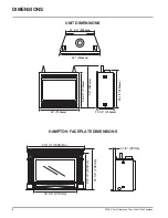 Preview for 8 page of Regency P36E-LP4 Owners & Installation Manual