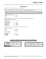 Preview for 11 page of Regency P36E-LP4 Owners & Installation Manual