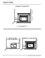 Preview for 12 page of Regency P36E-LP4 Owners & Installation Manual