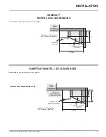 Preview for 15 page of Regency P36E-LP4 Owners & Installation Manual