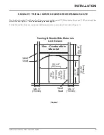 Preview for 17 page of Regency P36E-LP4 Owners & Installation Manual