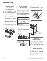 Preview for 18 page of Regency P36E-LP4 Owners & Installation Manual