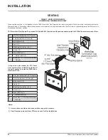 Preview for 20 page of Regency P36E-LP4 Owners & Installation Manual