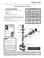 Preview for 23 page of Regency P36E-LP4 Owners & Installation Manual