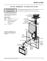 Preview for 29 page of Regency P36E-LP4 Owners & Installation Manual