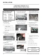 Preview for 36 page of Regency P36E-LP4 Owners & Installation Manual