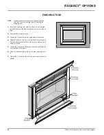 Preview for 58 page of Regency P36E-LP4 Owners & Installation Manual