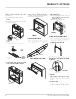 Preview for 62 page of Regency P36E-LP4 Owners & Installation Manual