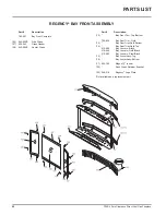 Preview for 68 page of Regency P36E-LP4 Owners & Installation Manual