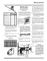 Preview for 21 page of Regency P42-LP3 Owners & Installation Manual