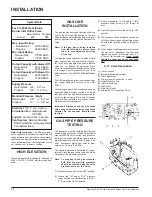 Preview for 22 page of Regency P42-LP3 Owners & Installation Manual