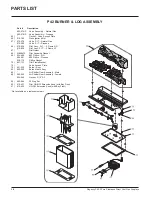 Preview for 38 page of Regency P42-LP3 Owners & Installation Manual