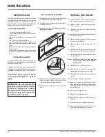 Preview for 45 page of Regency P48-2 Owners & Installation Manual