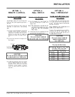 Предварительный просмотр 31 страницы Regency P48-LP1 Owners & Installation Manual