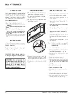 Предварительный просмотр 38 страницы Regency P48-LP1 Owners & Installation Manual