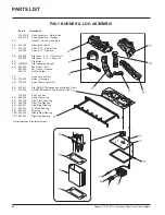 Предварительный просмотр 42 страницы Regency P48-LP1 Owners & Installation Manual