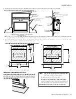 Preview for 21 page of Regency Panorama 3CE-LP11 Owners & Installation Manual