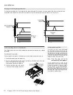 Предварительный просмотр 20 страницы Regency Panorama P121E-LP11 Owners & Installation Manual