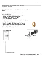 Предварительный просмотр 37 страницы Regency Panorama P121E-LP11 Owners & Installation Manual