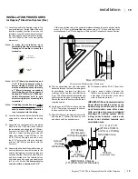 Предварительный просмотр 19 страницы Regency Panorama P33-10 Owners & Installation Manual