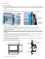 Предварительный просмотр 22 страницы Regency Panorama P33CE-LP11 Owners & Installation Manual