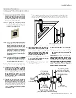 Предварительный просмотр 27 страницы Regency Panorama P33CE-LP11 Owners & Installation Manual