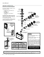 Предварительный просмотр 28 страницы Regency Panorama P33CE-LP11 Owners & Installation Manual