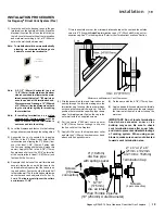 Предварительный просмотр 19 страницы Regency PANORAMA P33E Owners & Installation Manual