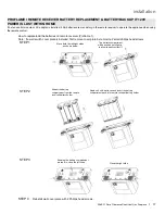 Предварительный просмотр 17 страницы Regency Panorama P36E Owners & Installation Manual