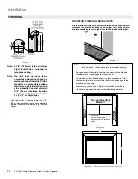 Предварительный просмотр 24 страницы Regency Panorama P36E Owners & Installation Manual