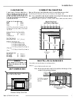 Preview for 7 page of Regency Panorama PG33LPG4-R Owners & Installation Manual