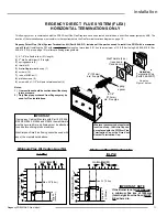 Preview for 11 page of Regency Panorama PG33LPG4-R Owners & Installation Manual