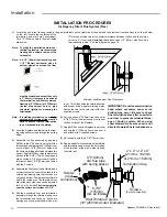 Preview for 12 page of Regency Panorama PG33LPG4-R Owners & Installation Manual