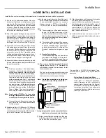 Preview for 21 page of Regency Panorama PG33LPG4-R Owners & Installation Manual