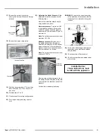 Preview for 25 page of Regency Panorama PG33LPG4-R Owners & Installation Manual