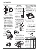 Предварительный просмотр 20 страницы Regency PG121-LPG Owners & Installation