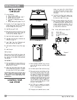 Preview for 6 page of Regency PG33-LPG Owners & Installation